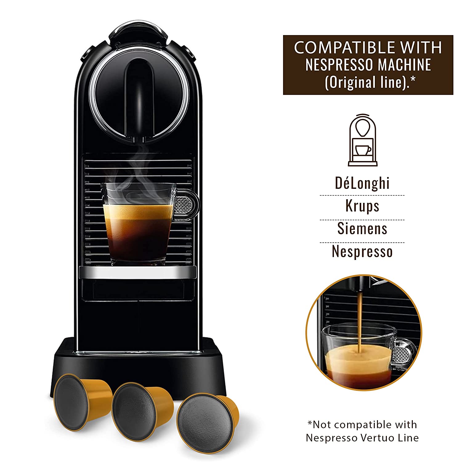 Cappuccineria Cremoso 100 Pods