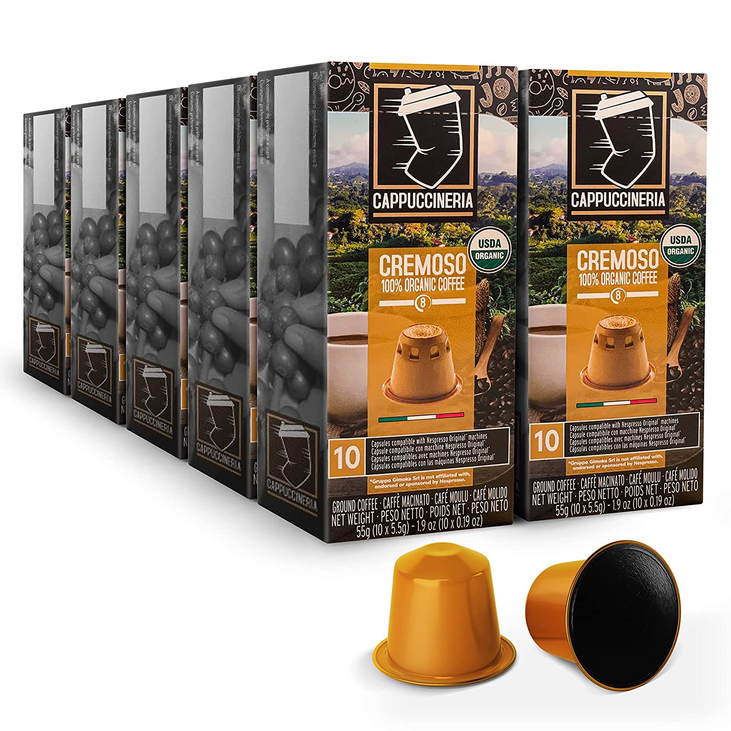 Cappuccineria Cremoso 100 Pods