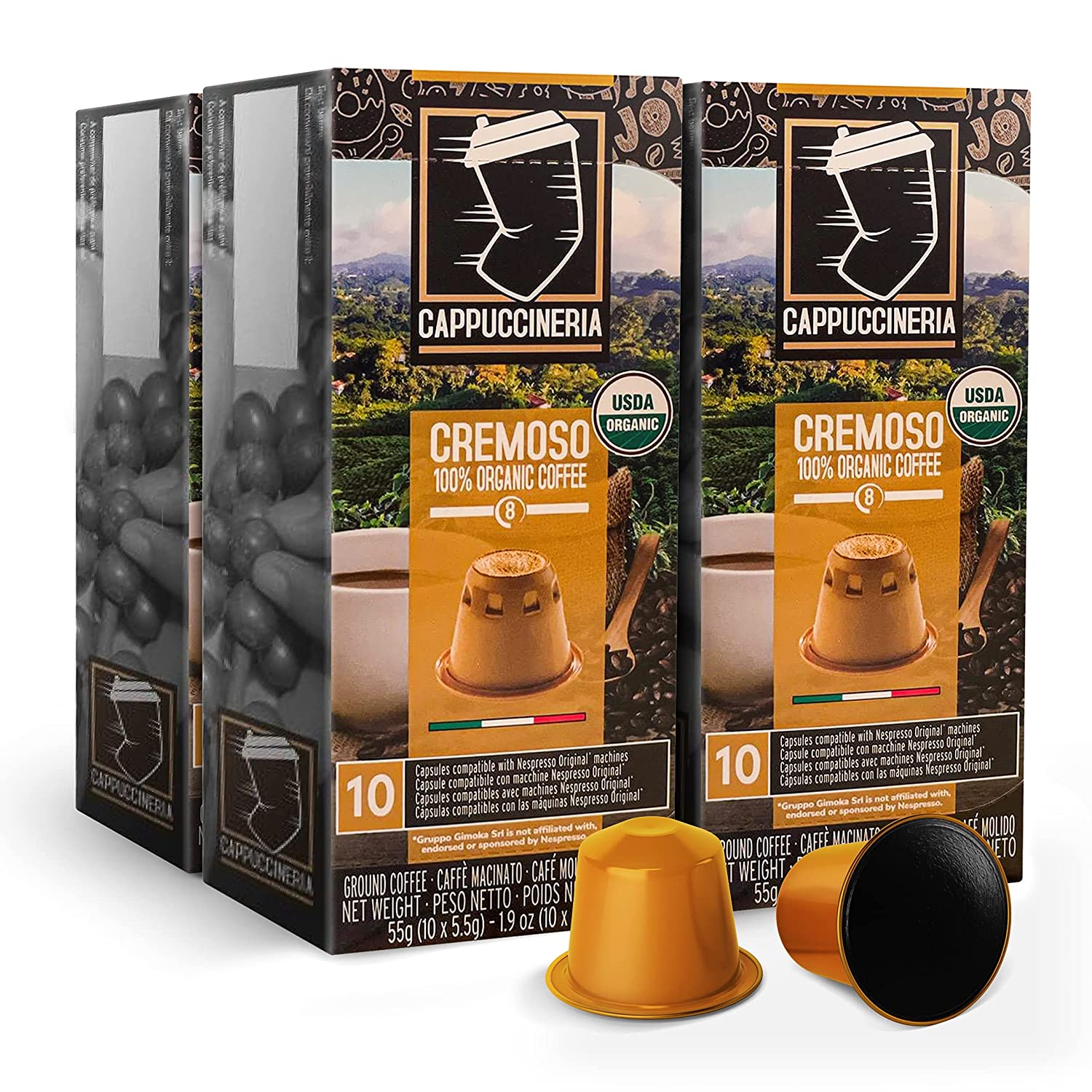 Cappuccineria Cremoso 40 Pods
